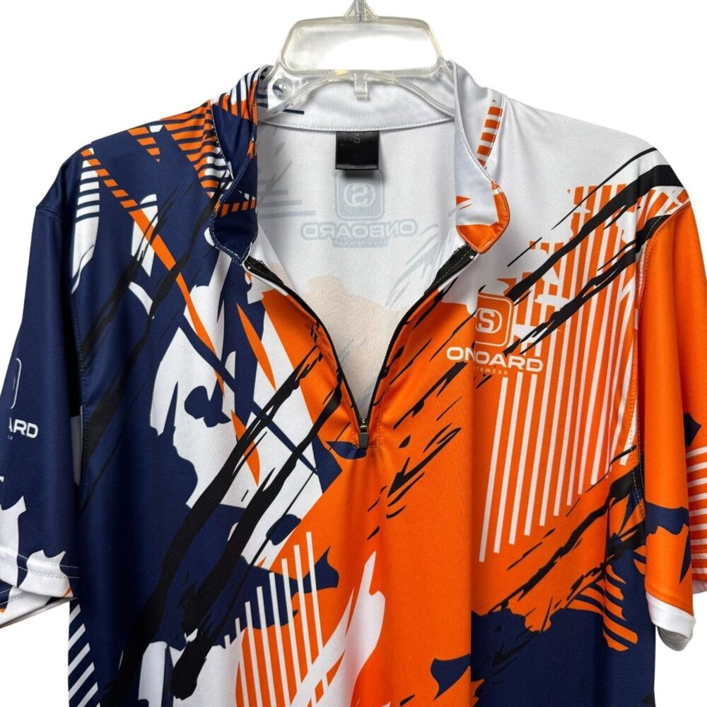 Onboard Eagle Eye Shaw Manhattan Pro Range Graphic Polo Jersey Shirt L - Picture 2 of 13
